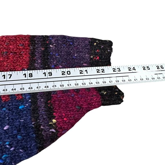 Vintage Banana Republic Safari Travel Sweater Womens Medium Geometric Multi Wool - Picture 8 of 9